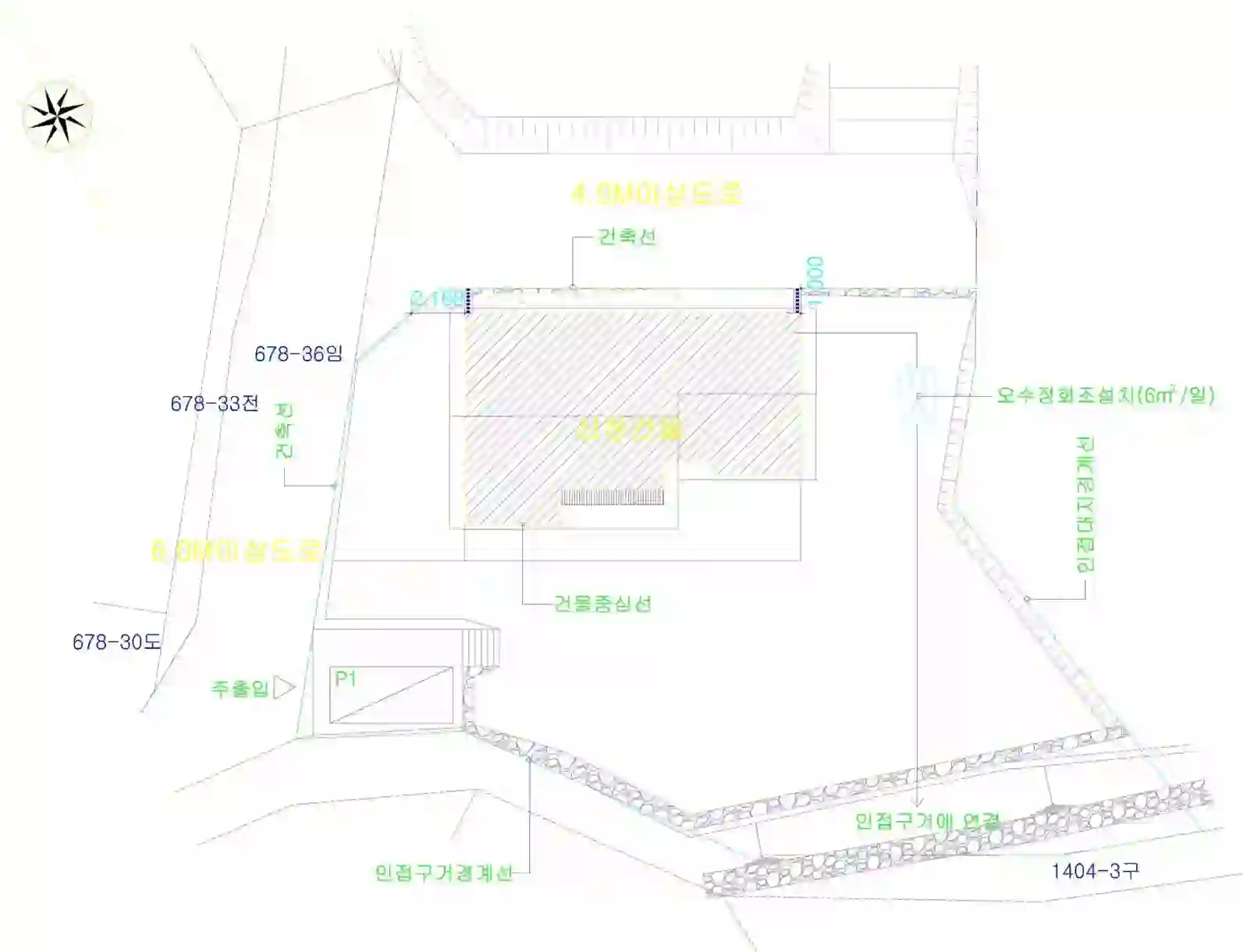 물천리 678-39 배치도 이미지